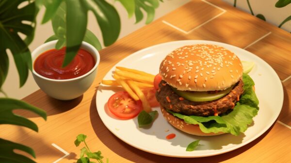Burger Proteico Sabor Carne - Onile Alimentos Saudaveis