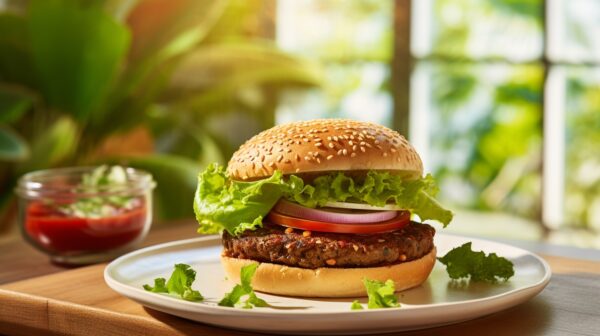 Burger Proteico Sabor Carne - Onile Alimentos Saudaveis