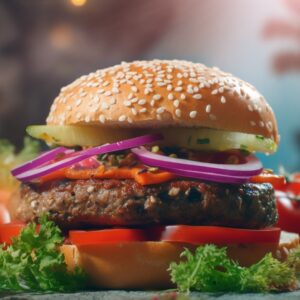Burger Proteico Sabor Carne - Onile Alimentos