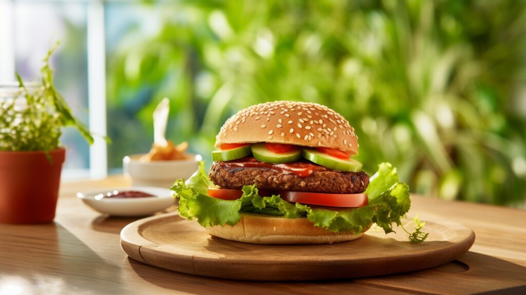Burger Proteico Vegano Sabor Carne - Onile Alimentos Saudaveis
