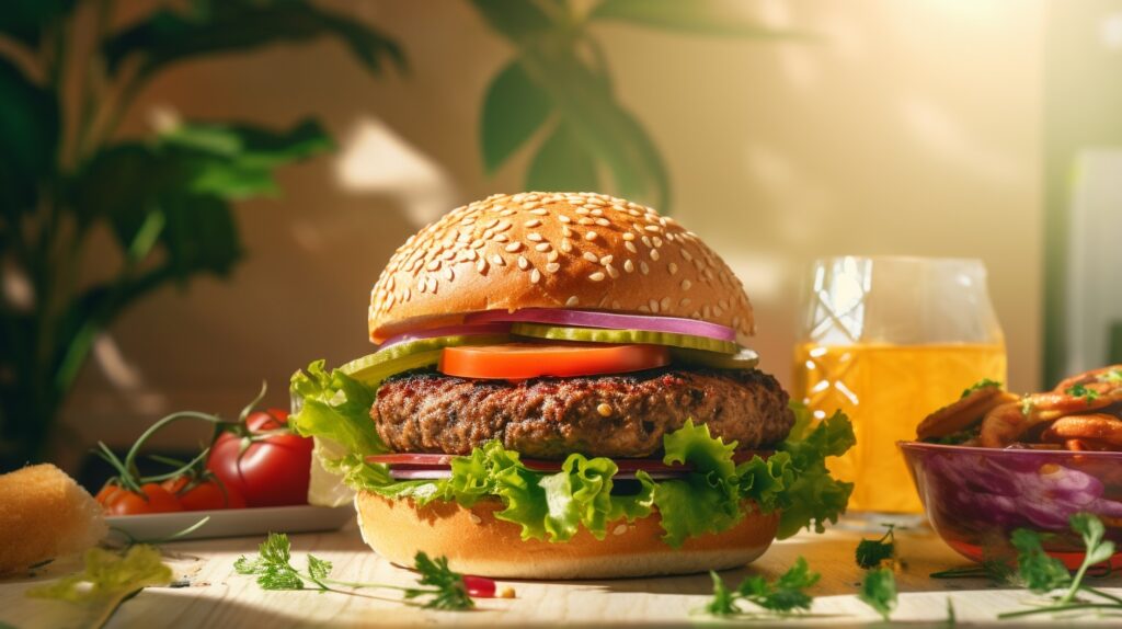 Burger Proteico Onile Alimentos Saudaveis
