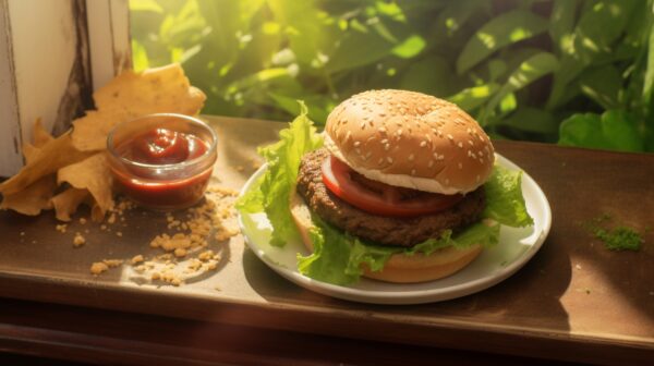 Burger Vegano Proteico Sabor Carne - Onile Alimentos Saudaveis