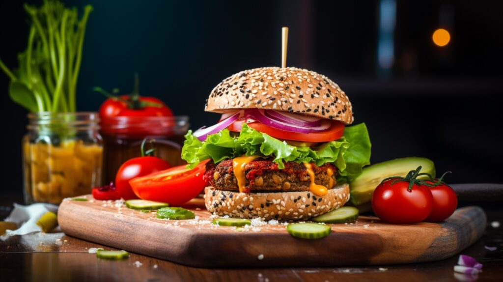 Burger Vegano Sabor Carne - Onile Alimentos Saudaveis