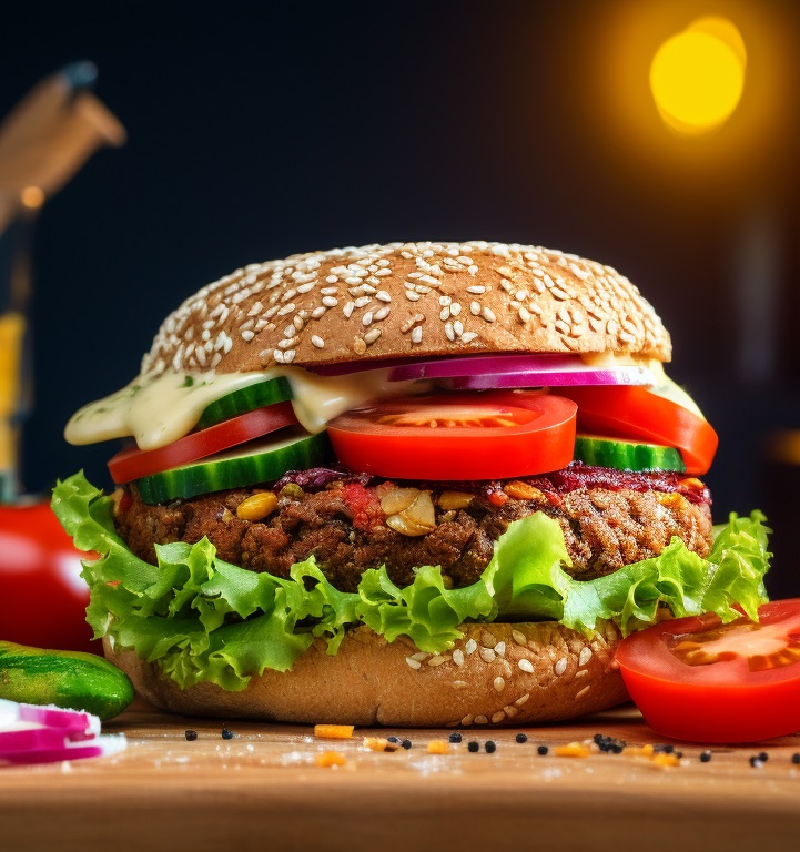Burger Sabor Carne - Onile Alimentos Saudaveis