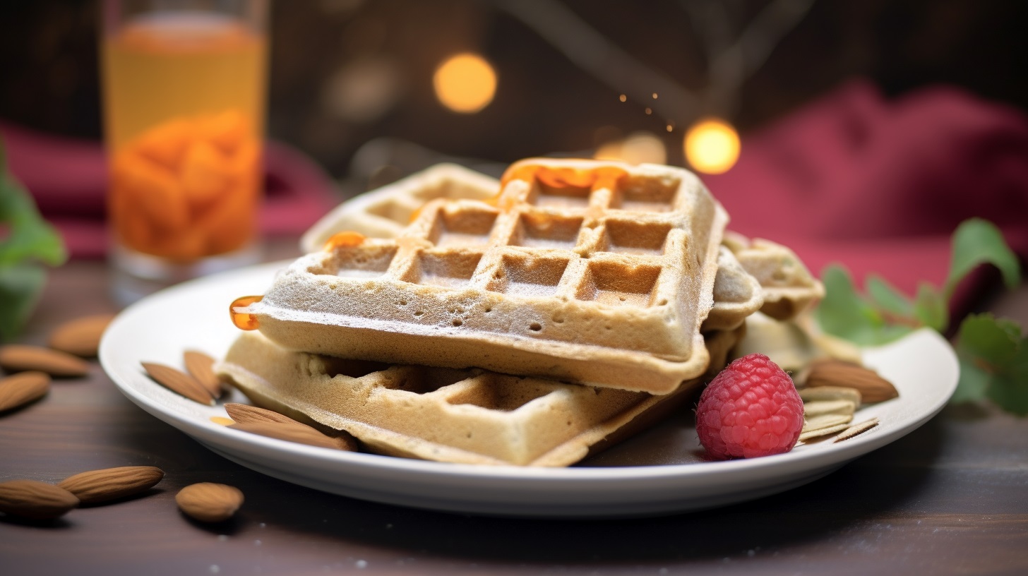 Waffle proteico: 11g de proteína, 63 calorias e low carb 🤩🧇🫰🏻 #lo