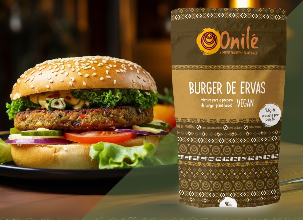 foto capa burger de ervas 90g onile alimentos
