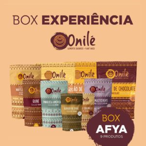 Box Experiencia Onile Afya 9 produtos