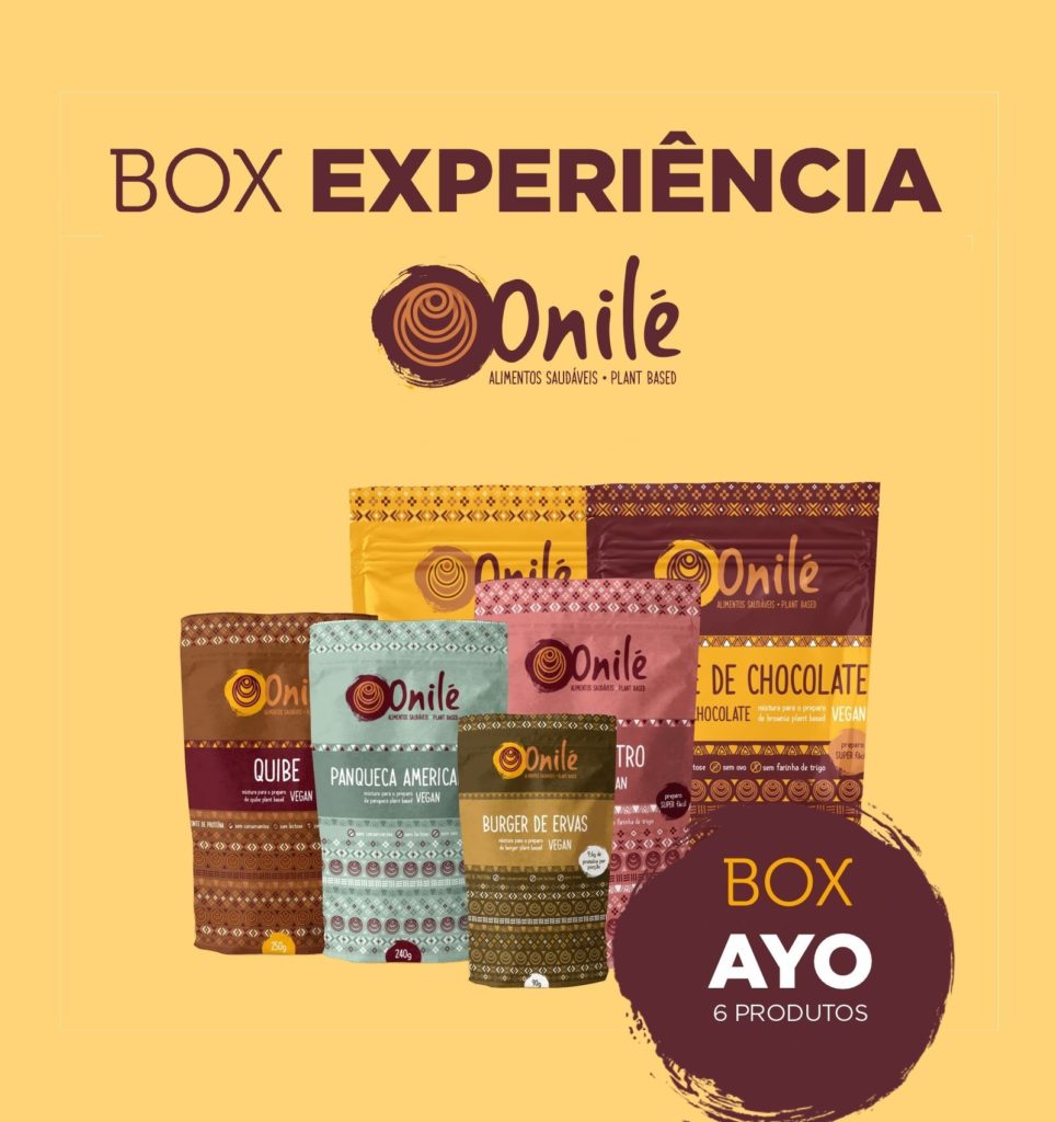 Box Experiencia Onile Ayo 6 produtos
