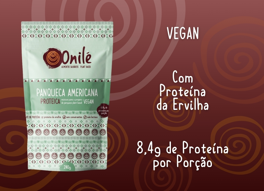 Panqueca proteica 240g - Onile Alimentos