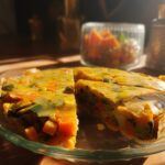 torta de legumes com ovole - substituto de ovo vegano - onile alimentos 3