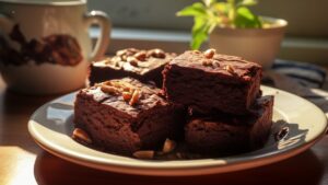 Brownie lowcarb de chocolate com castanhas - Post blog Onile Alimentos Saudaveis