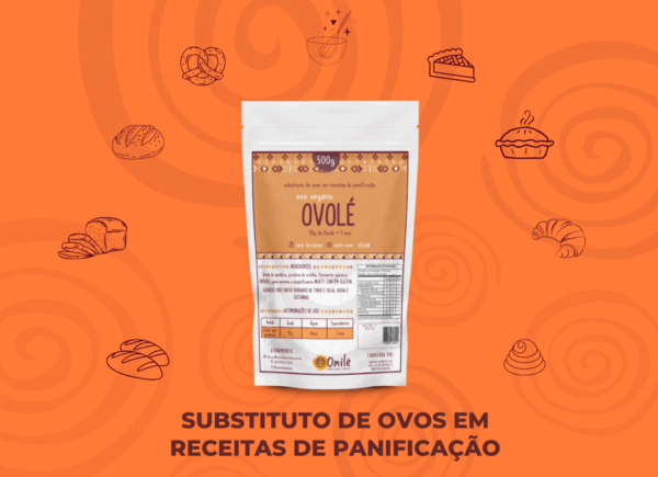 ovole substituto de ovo para massas de panificaçao