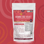 foto capa brownie red velvet sache