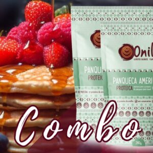 Panqueca proteica 240g combo