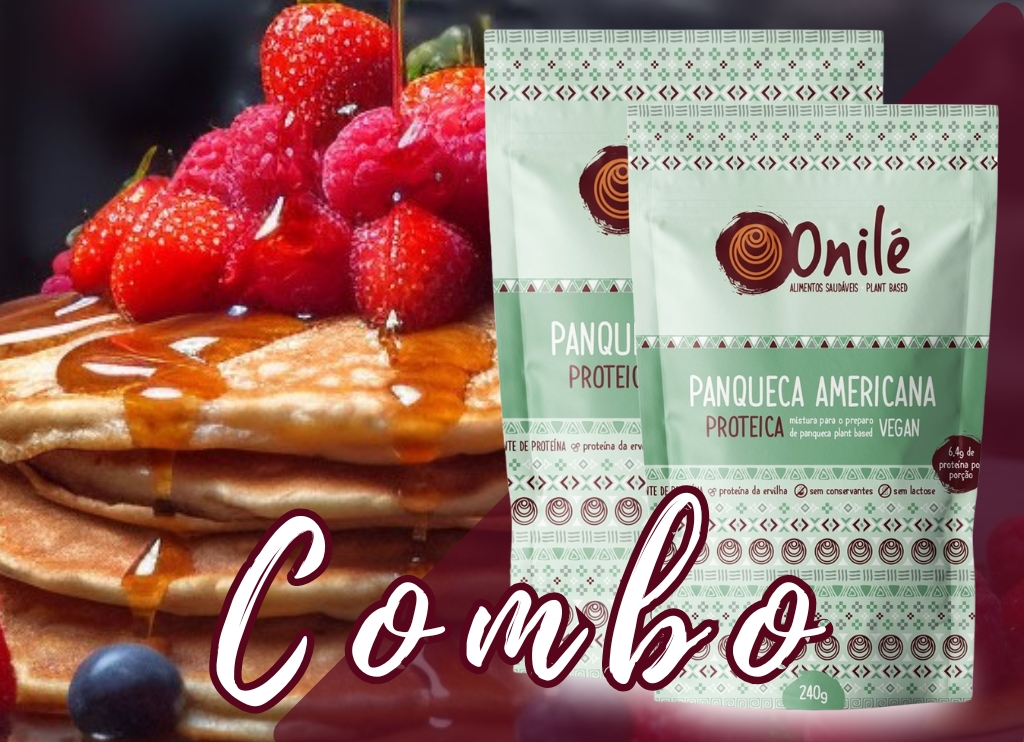 Panqueca proteica 240g combo