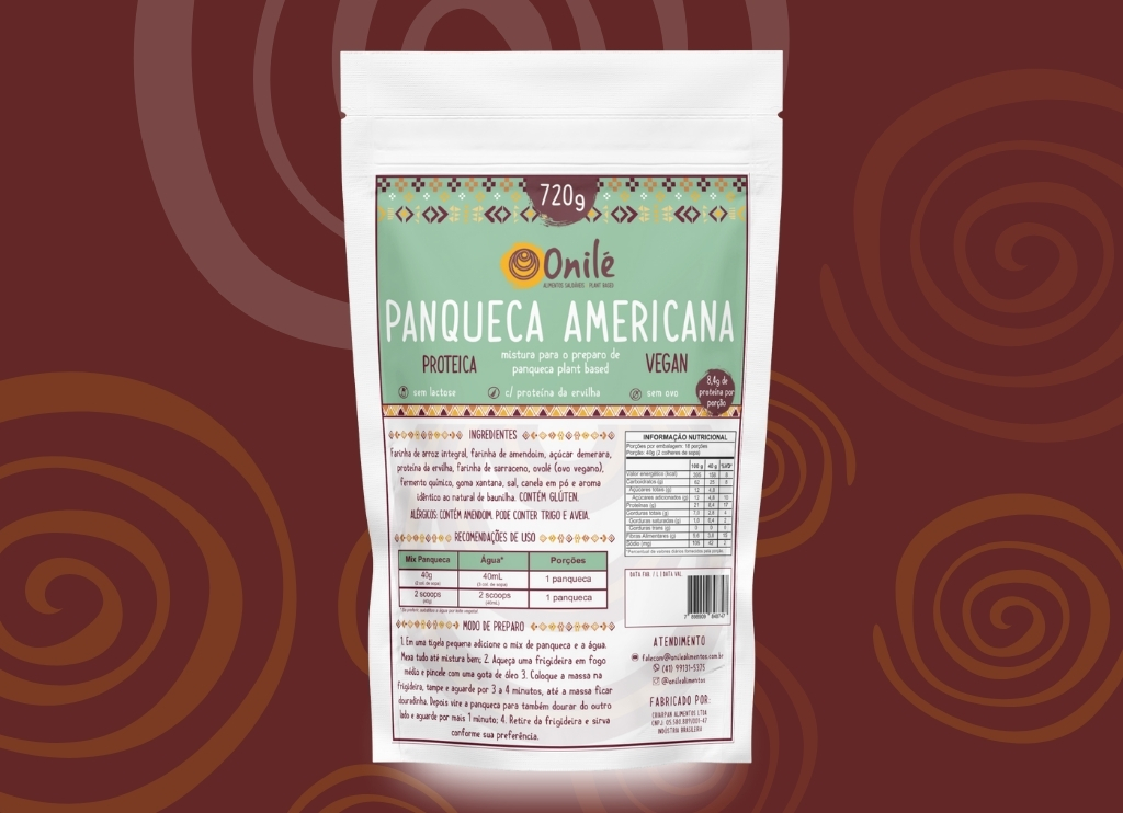 Panqueca proteica 720g Onile