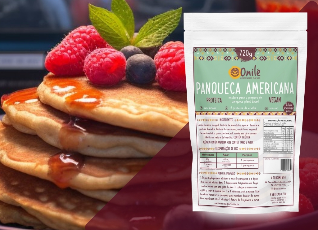 Panqueca proteica 720g