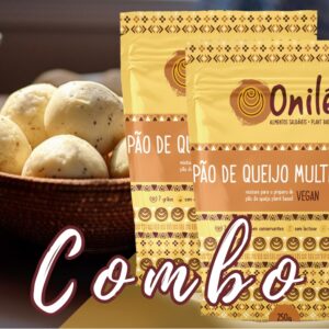 pao de queijo multigraos veg 250g combo