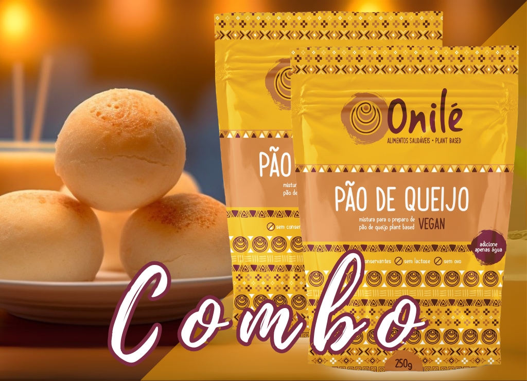 foto pao de queijo vegano 250g combo