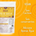 pao de queijo vegano 750g caracteristicas